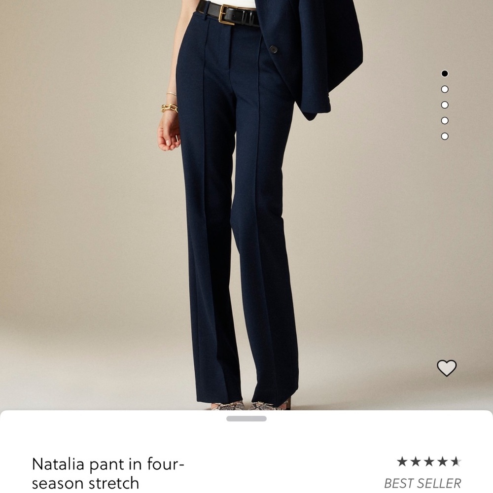 Jcrew Women's Navy Stretch Pants